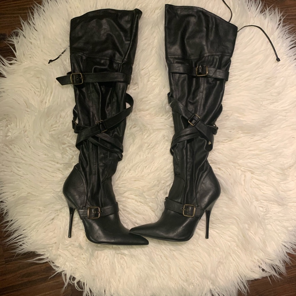 Knee high boots